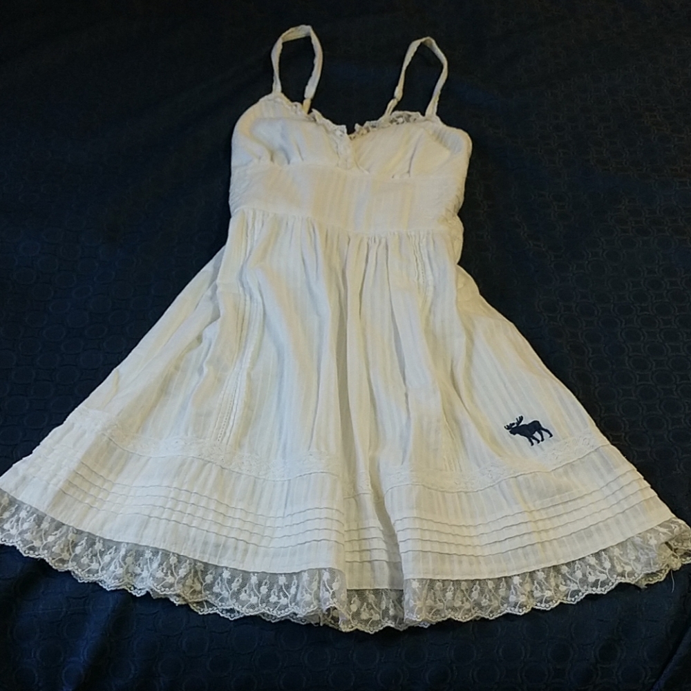Abercrombie and Fitch white sundress